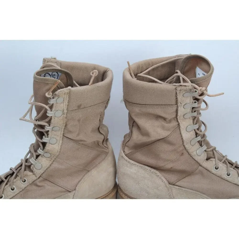 Vintage Corcoran Coyote Suede Marauder Military Jump Boots Y2K usa 4380 9.5 M